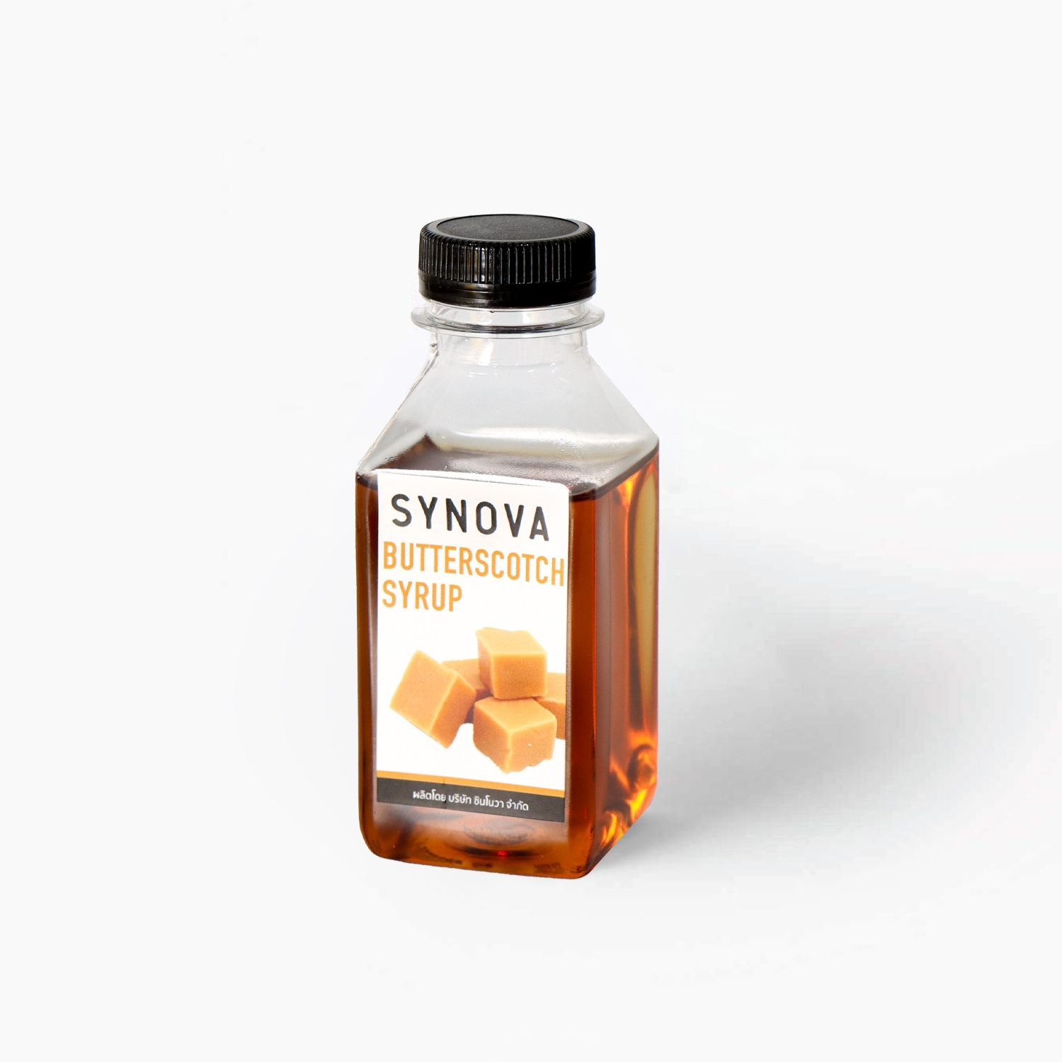 น้ำเชื่อม : SYNOVA ไซรัปกลิ่นบัตเตอร์สก๊อต (ขนาดทดลอง)